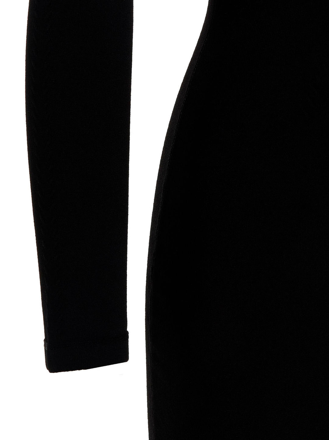 Dsquared2 Ribbed Viscose Dress Skirts - Black | 57d985eeefc4a338238890e1f26771b72a1bcaf6