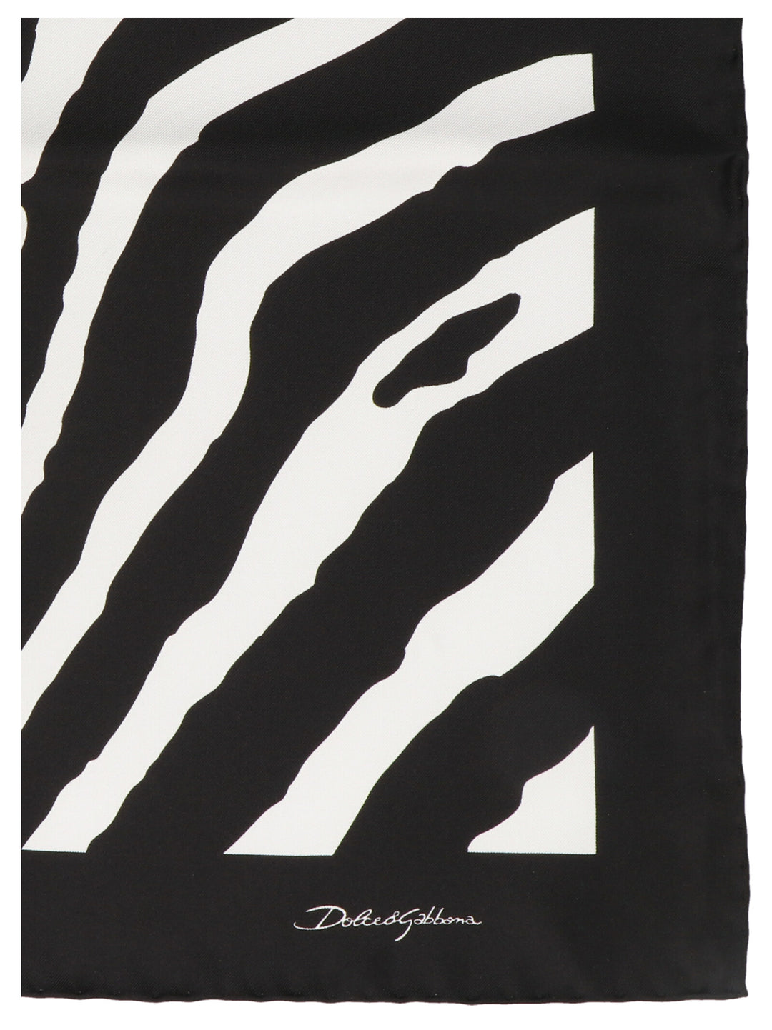 Dolce & Gabbana Animalier Scarves and Foulards - White/Black | 061b0a6849c147970e830bf7f4f3fbf75e2c64e5