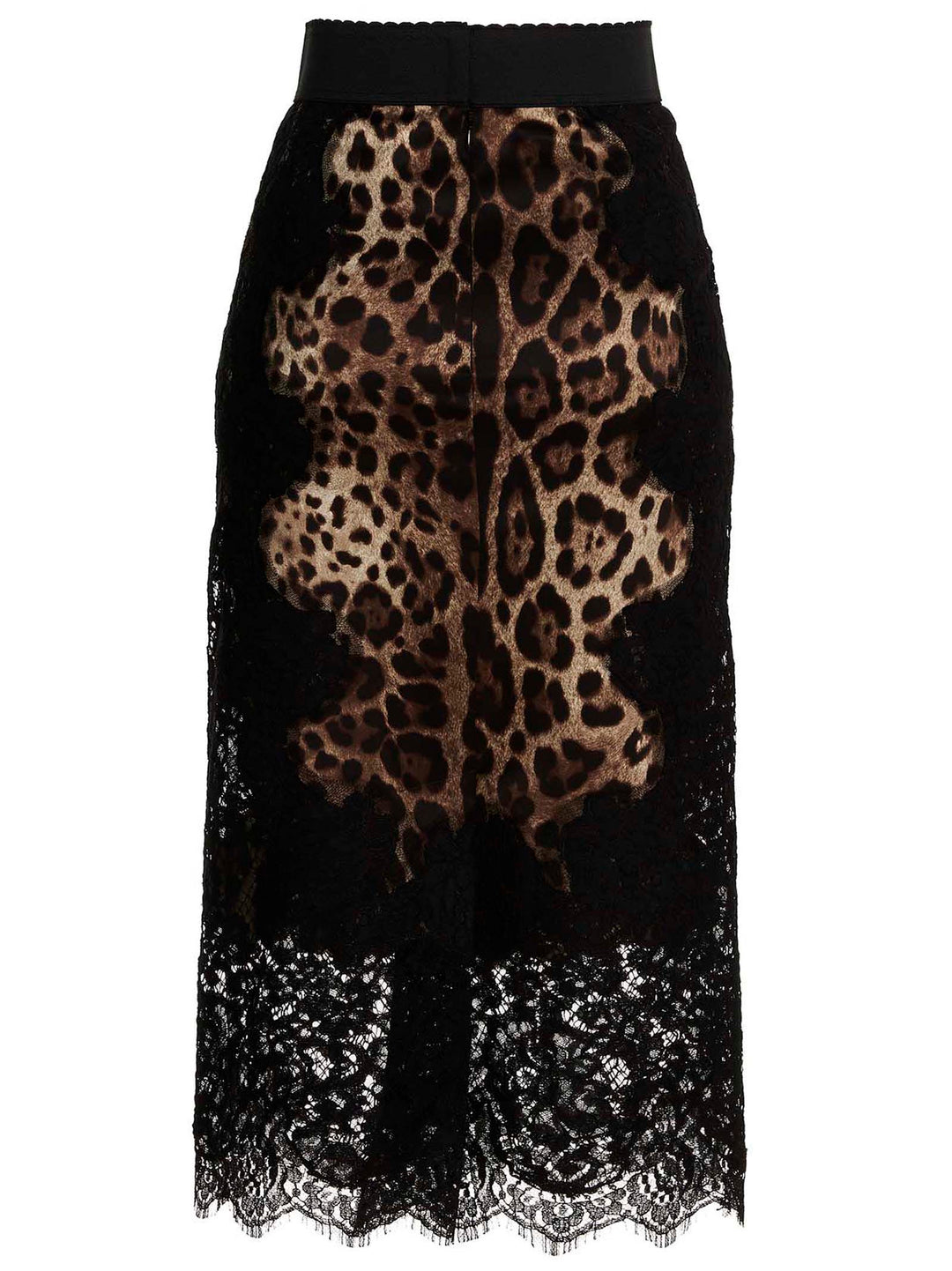Dolce & Gabbana Animalier Skirt Skirts - Multicolor | 07455a113fe25523aa28df338020a70678f6ae39