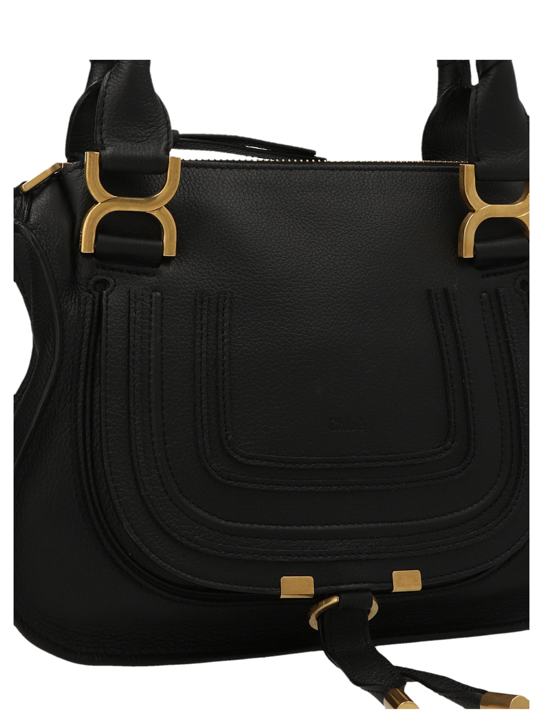 Chloé Marcie Hand Bags - Black | f842c7c61e35223a654694c9a0213248e8f5868b