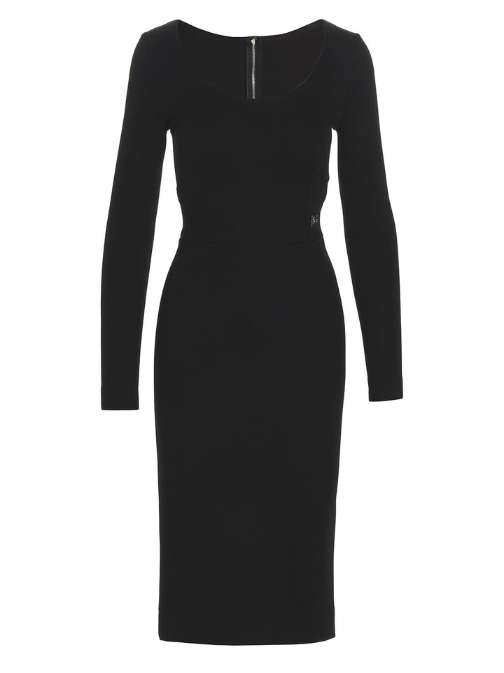 Dolce & Gabbana Logo Dress Dresses - Black | f5f6bb948f55de9538927f0fb2c32bb9478b320c