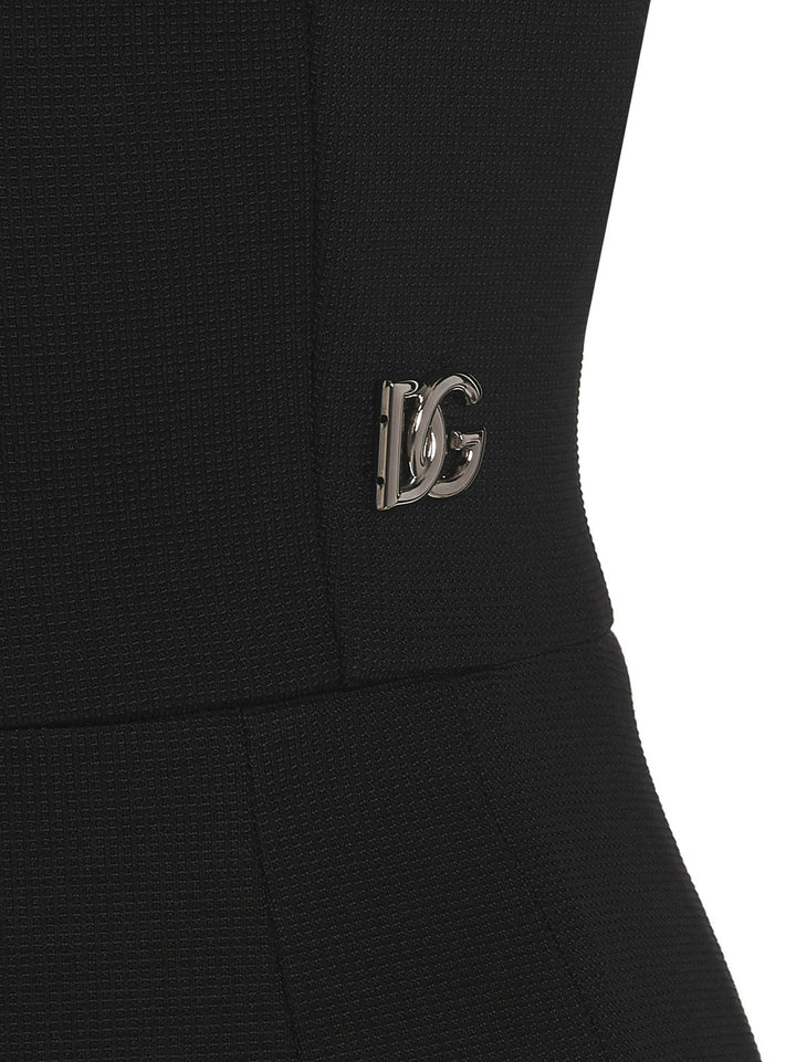 Dolce & Gabbana Logo Dress Dresses - Black | 7b1386159c32b06137f58fb39d1f1bbca3690861