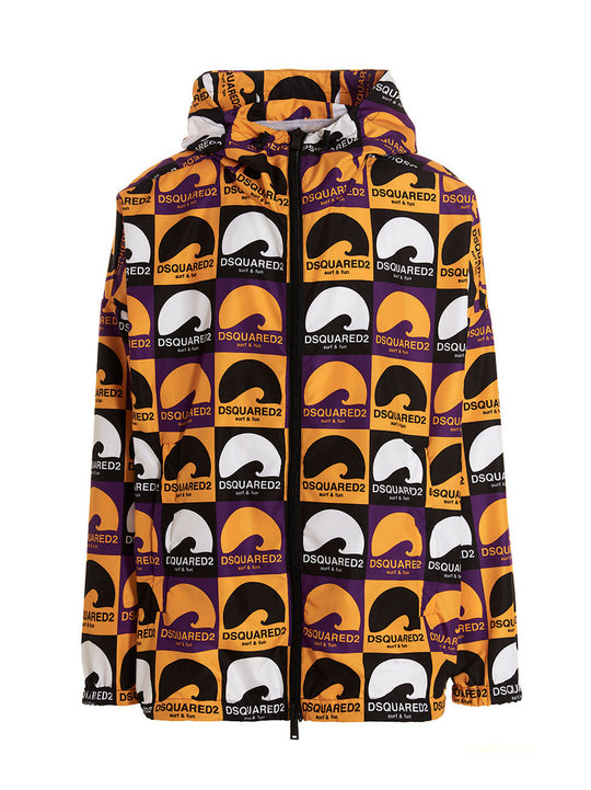 D2 Surf&Fun Puffer Jackets Multicolor