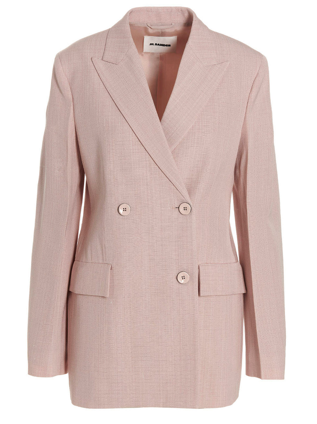 Jil Sander Double Breast Blazer Jacket BlazerS - Pink | 31285ef64efc74adf948ea77fefe4aa320211ae2