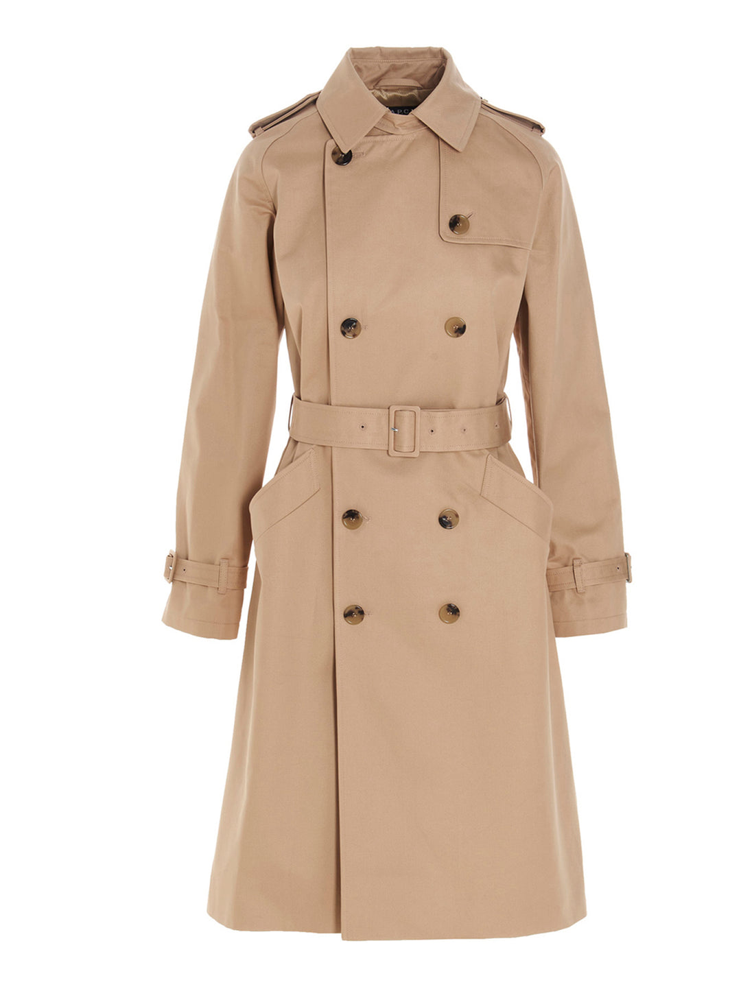 A.P.C. Greta Coats and Trench Coats - Beige | 2f57d4523a312bbb32730d26cf8fd6b6de9dcc91