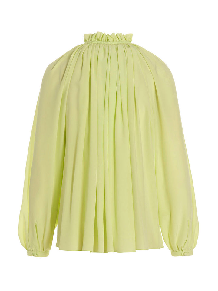 Lanvin Silk Bloshirt Shirt and Blouse - Yellow | 7a1323420aea56ba414326e508a800793a1adf84