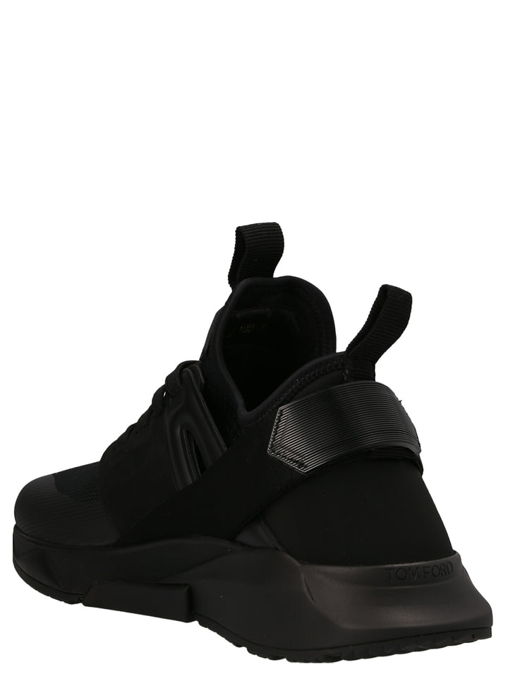 Tom Ford Logo Techno Sneakers - Black | d836d475679db4837538ea0c892c14e838f924d9
