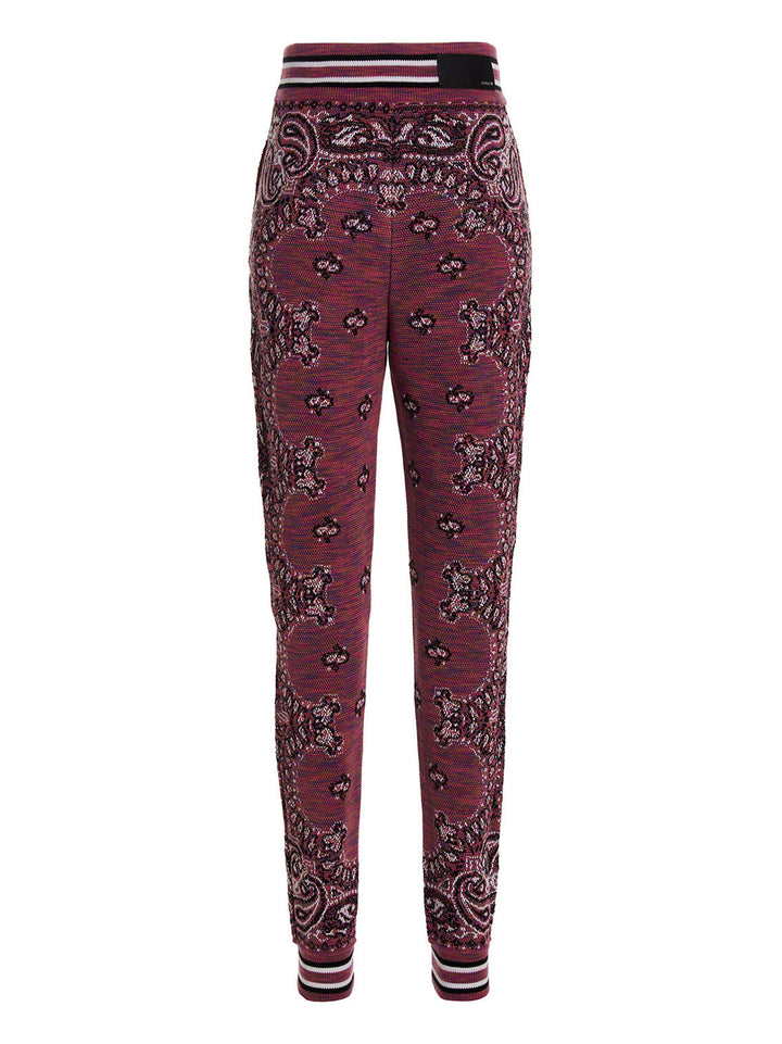 Amiri Space Dye Bandana Pants - Purple | fa0687c4c9159fe24b548fe0e19984c7e10fcdb2