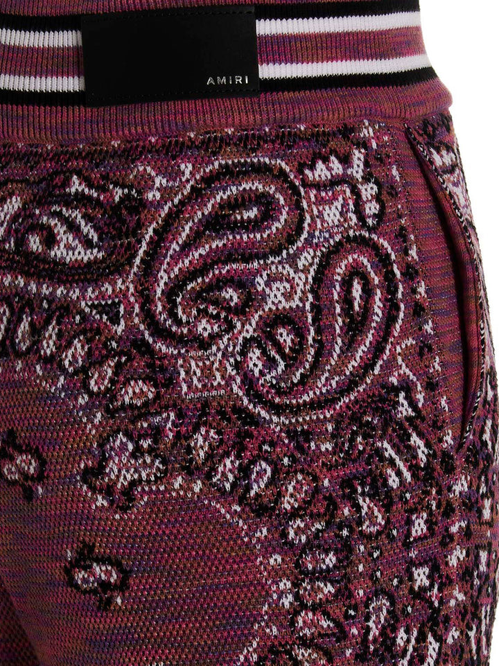 Amiri Space Dye Bandana Pants - Purple | 006507c4bac9389e29e68b4339202b719bbb5f25