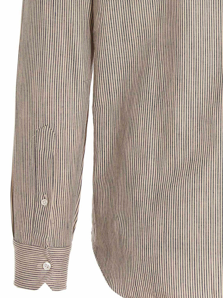 Salvatore Piccolo Striped Shirt Shirt and Blouse - Multicolor | 0c77da44286f9318bb5471ef16daa5fb02914b5e