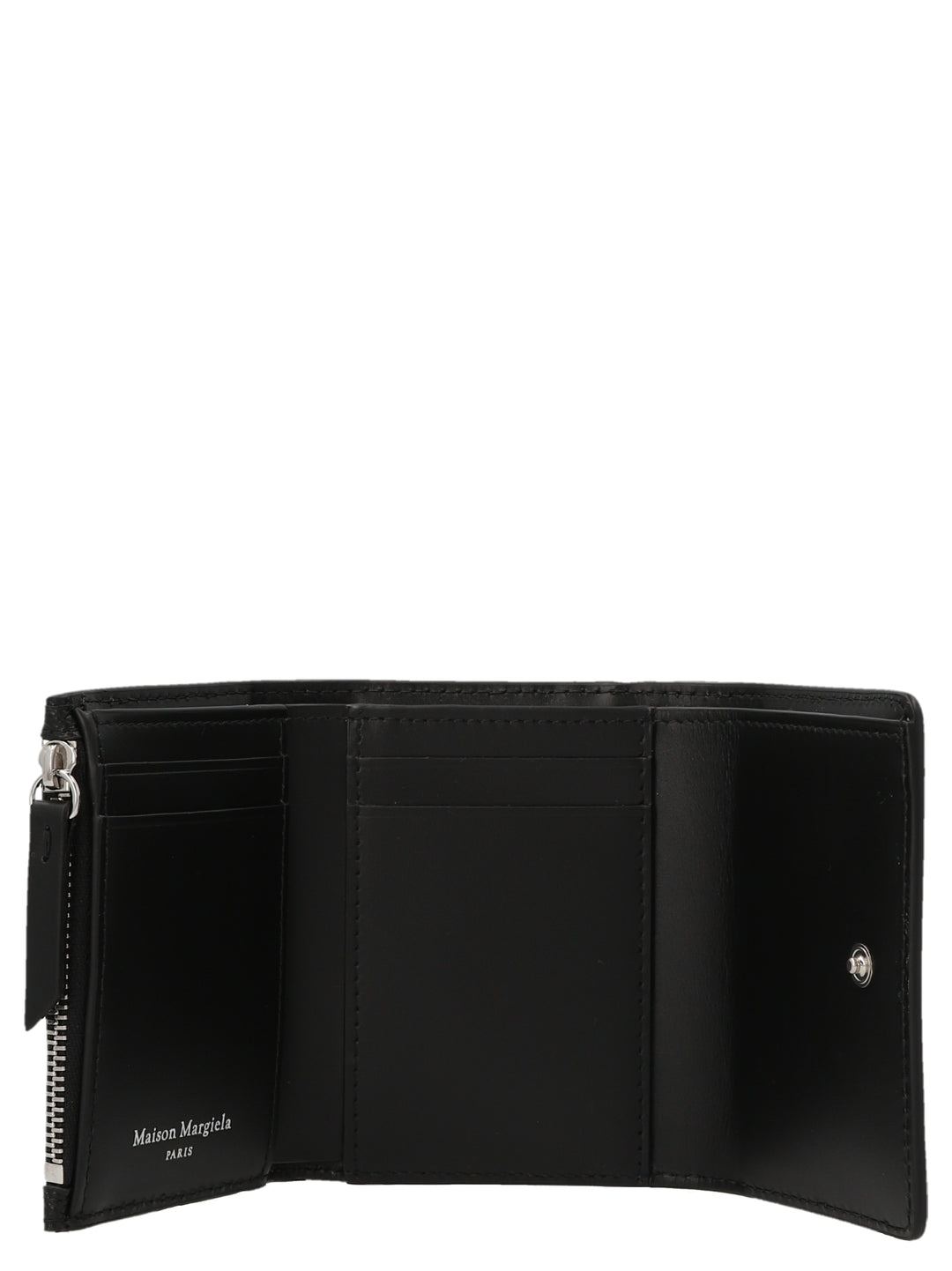 Maison Margiela Stitching Wallets and Card Holders - Black | ff224deceda72cb940981839213ec564fa03fb08