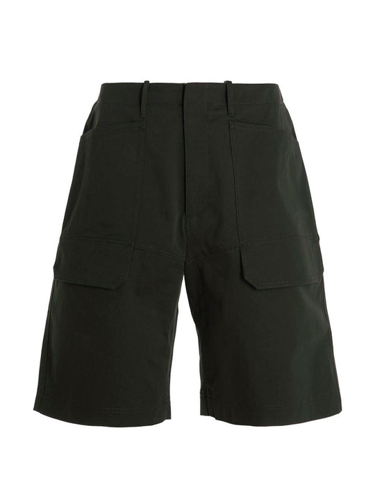 Logo Bermuda Shorts Bermuda And Short Green