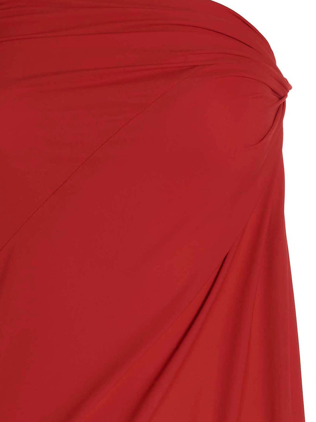 Atlein Gonna Lunga Nodo Skirts - Red | 88fc527a7d91e1c696b35d3b9e4693b7decbc28d