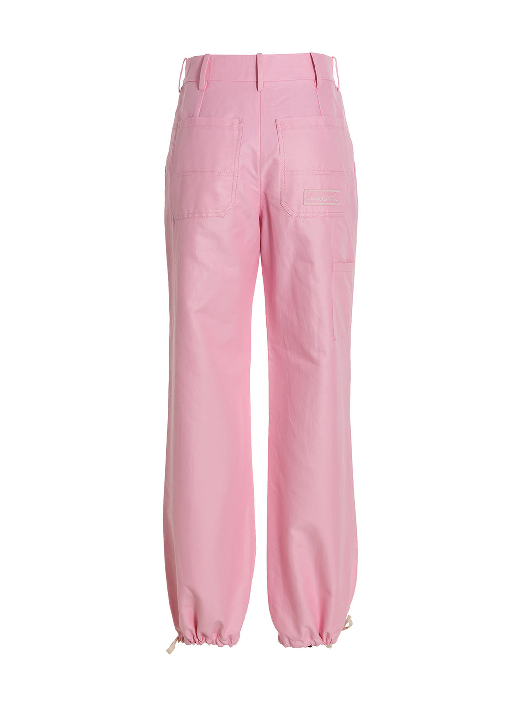 Marni Logo Embroidery Pants - Pink | cfa4e192be8fcdf51b58d27131e260968ddb651c
