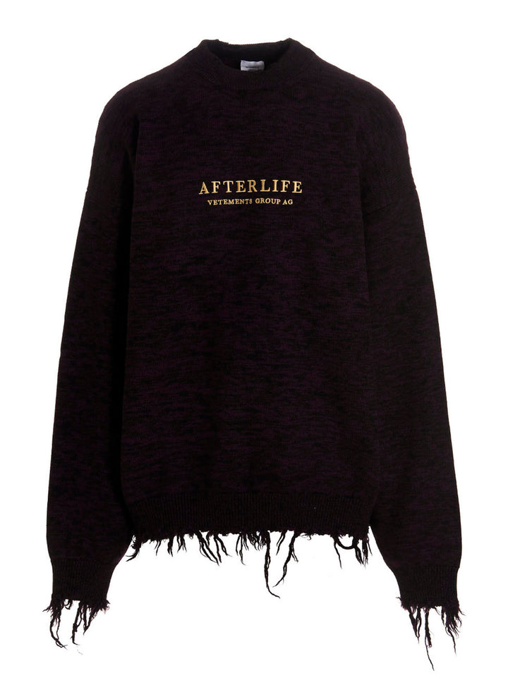 Vetements Afterlife Sweaters and Cardigans - Purple | c0ce404d481103a37f46af9fcb9833b321935103