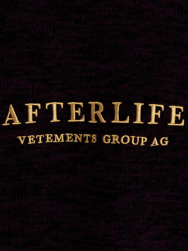 Vetements Afterlife Sweaters and Cardigans - Purple | 99a1f637198f8c1199fccc4a276651f4a1b79d97