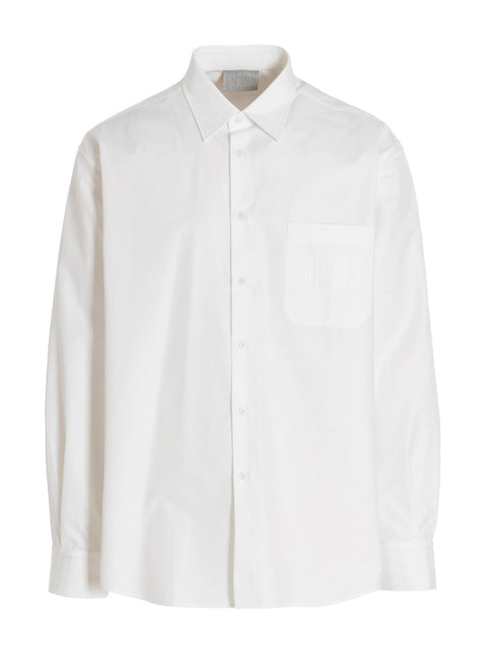 Barcode Shirt And Blouse White