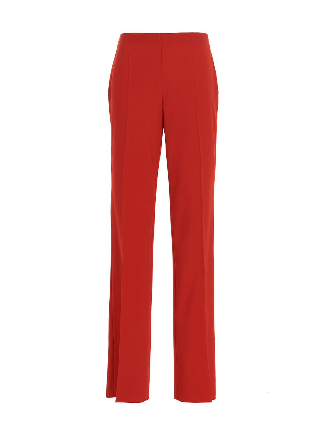 Ferragamo Straight  With Pleat Pants - Red | 37b62ee330ae8d002f44492511f7775e78bd7b75