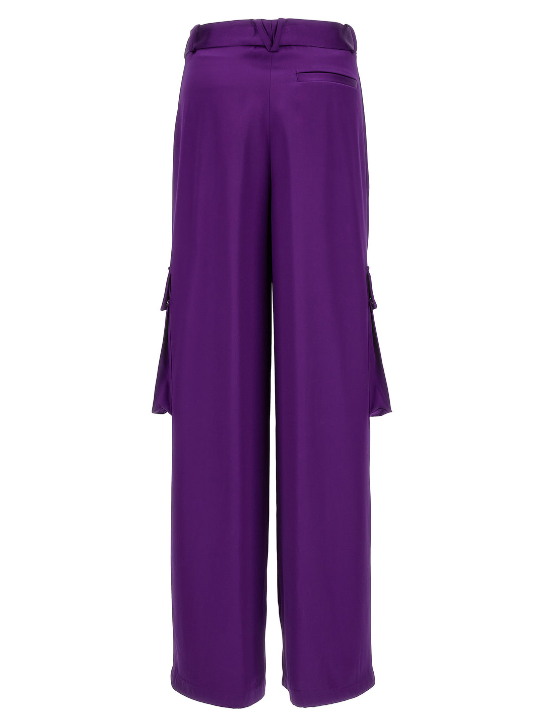 Versace Satin Cargo Pants - Purple | 5b1415637cc3dc1d4f1e5f8eb7dab6b4d75a71a0