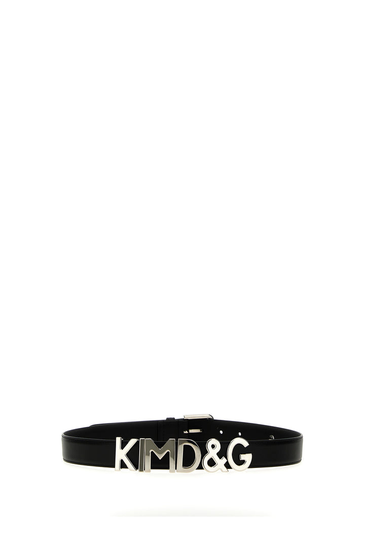 Dolce & Gabbana Kim D&G Belts - Black | 997fe4b67ff8896604b44f1a7a3407dd80fb886a