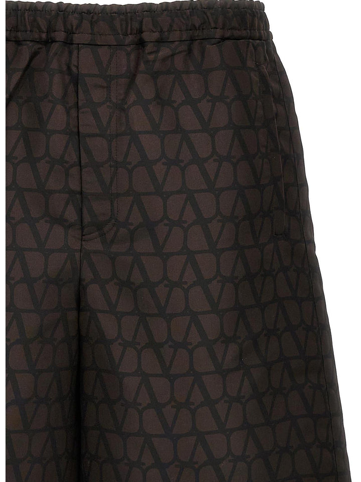 Valentino Garavani Toile Iconographe Bermuda and Short - Multicolor | 74bcdf4983ae212eef5608cae28c346c535cad95