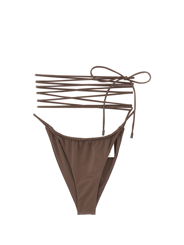 Saint Laurent Lacing Bikini Briefs Beachwear - Beige | f4e04af54440d0224c5e7eca1a58684c978dccdd