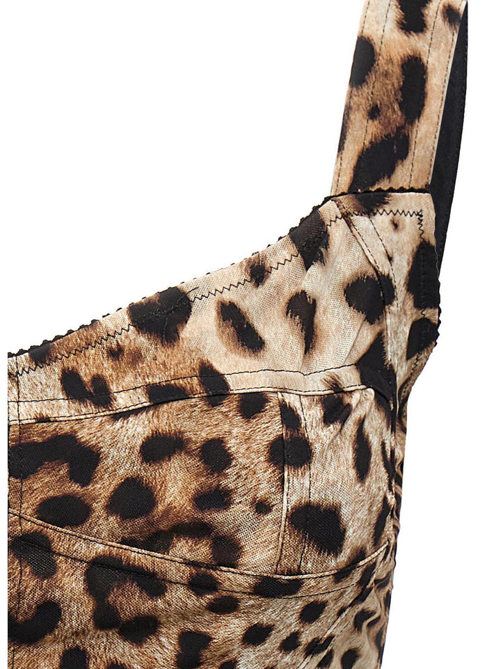 Dolce & Gabbana Leopardo Tops - Multicolor | 5fba7839ddba149fd18d55354510147d099fad01