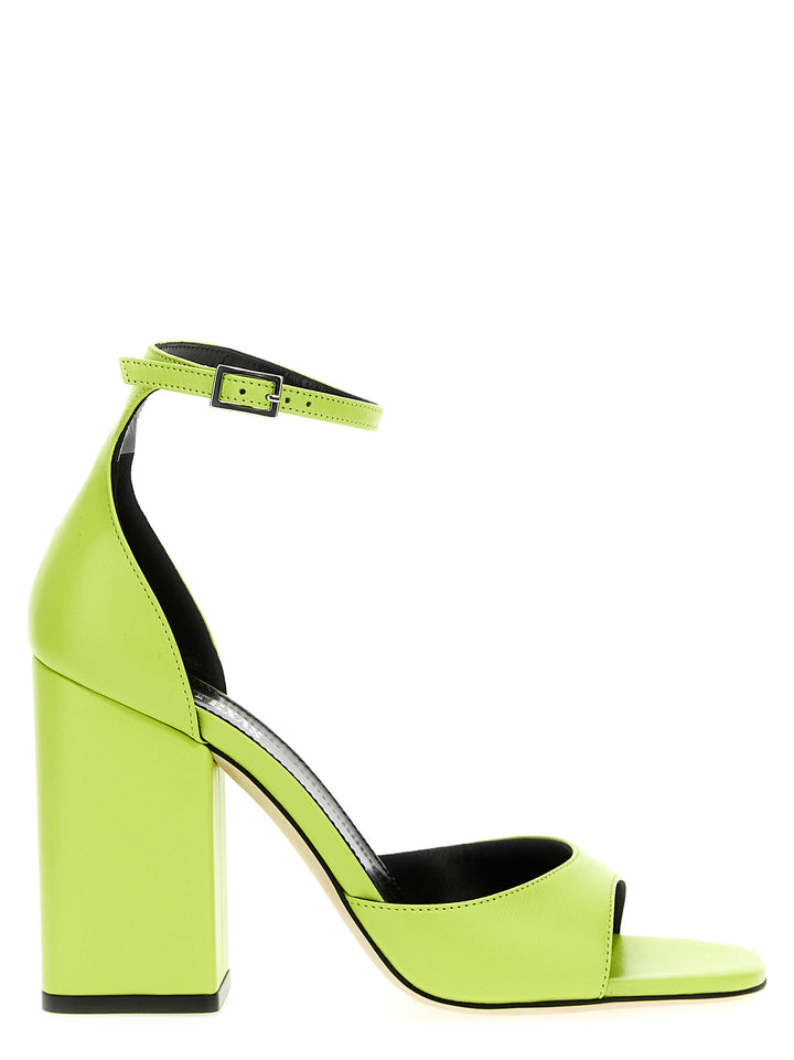 Paris Texas Fiona Sandals - Green | 232113efafe09c31c0fa46e4b3f49b6ef5b9abc0