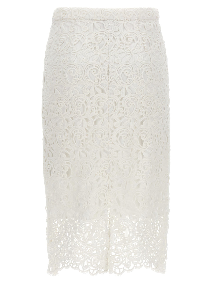 Burberry Lace Skirt Skirts - White | e5ca3f6e3aeaf0405b03688ec73a97892a03f31a