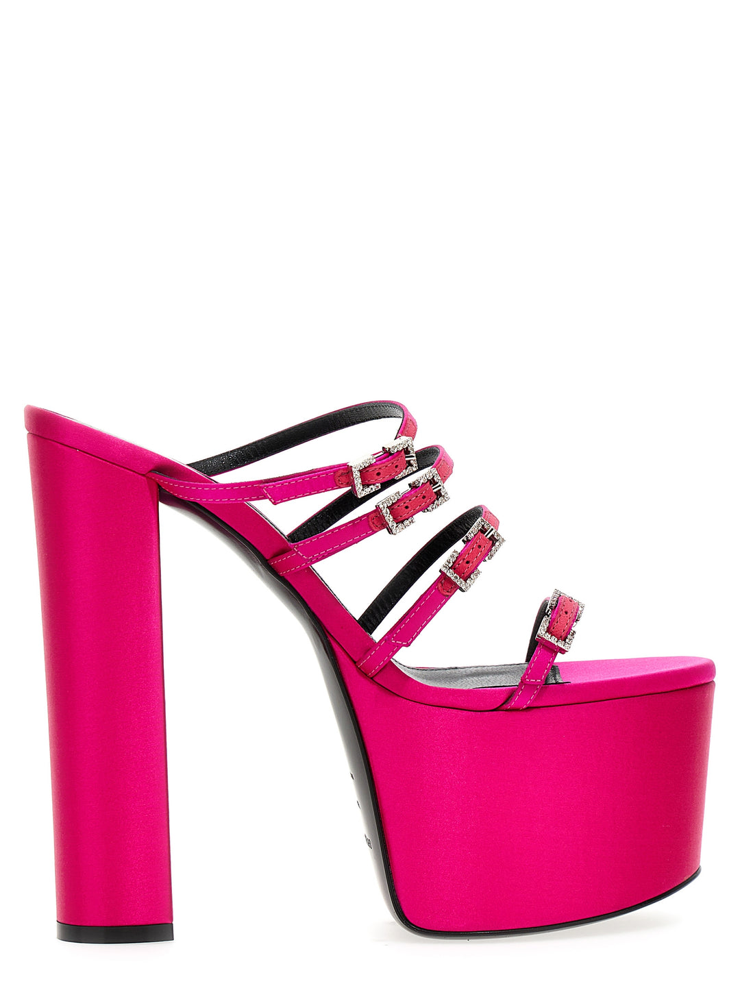 Sergio Rossi Evangelie Sandals - Fuchsia | 50cfb70de3412a6eb40b08e846aaee1d9498e9b2