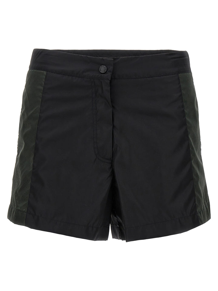 Moncler Born To Protect Capsule Shorts Bermuda and Short - Black | eeaa559402a1622c8a21007c874583b89371abbf