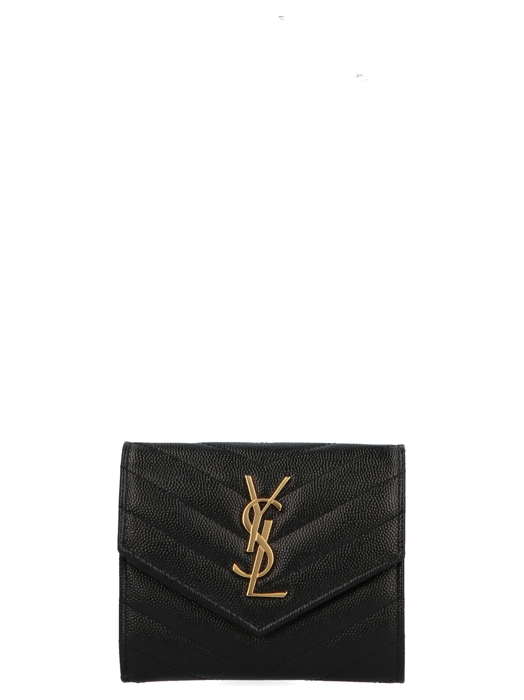 Saint Laurent Envelop Wallets and Card Holders - Black | d277ea238b5186fe481f464cb66390dc36d6f465