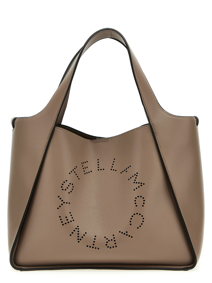 Stella Mccartney Logo Stella Tote Bag - Beige | f3e91b0d487e24d3934070ce58243b2c5fd295f9