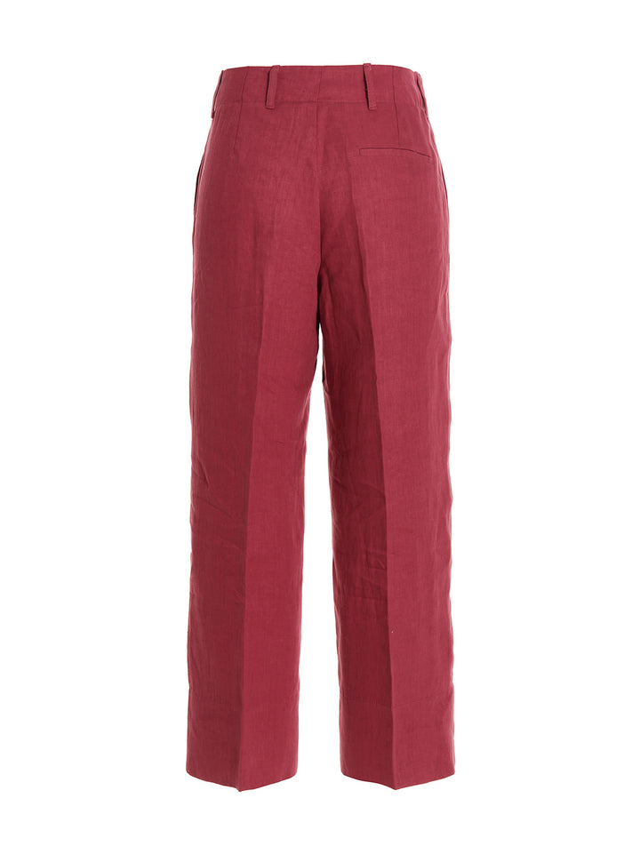 S Max Mara Rebecca' Pants - Fuchsia | 02b10f682894ad8490f4d47f2ea11fab14e37198