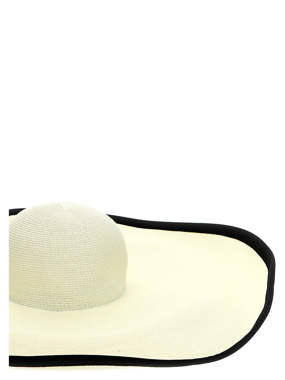 Max Mara Robert Hats - White/Black | 85604a0177de2741024362d228bdd7900918c502