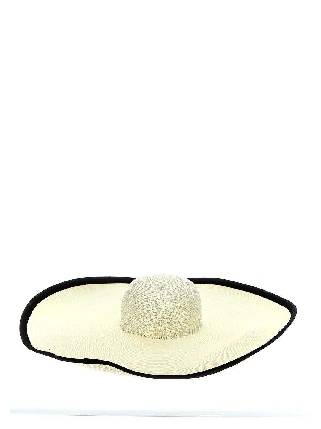 Max Mara Robert Hats - White/Black | 6505c64be9d6cd65d53a08fe3e3b55ccb8ef7839