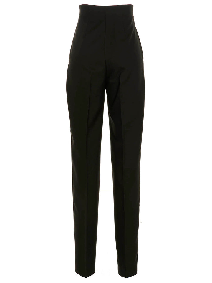 Sportmax Marche' Pants - Black | 5c88d1f37695cdd151e5978a261eae122af9388d
