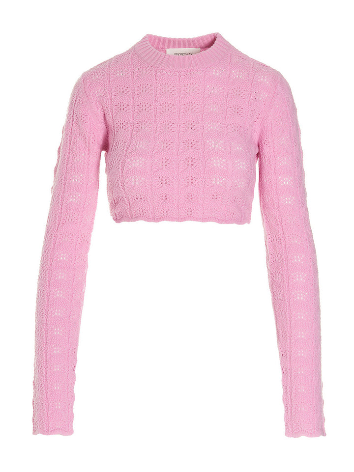 Sportmax Medea Sweaters and Cardigans - Pink | 648d613043bbf60633fe7882347ec064a07608e8