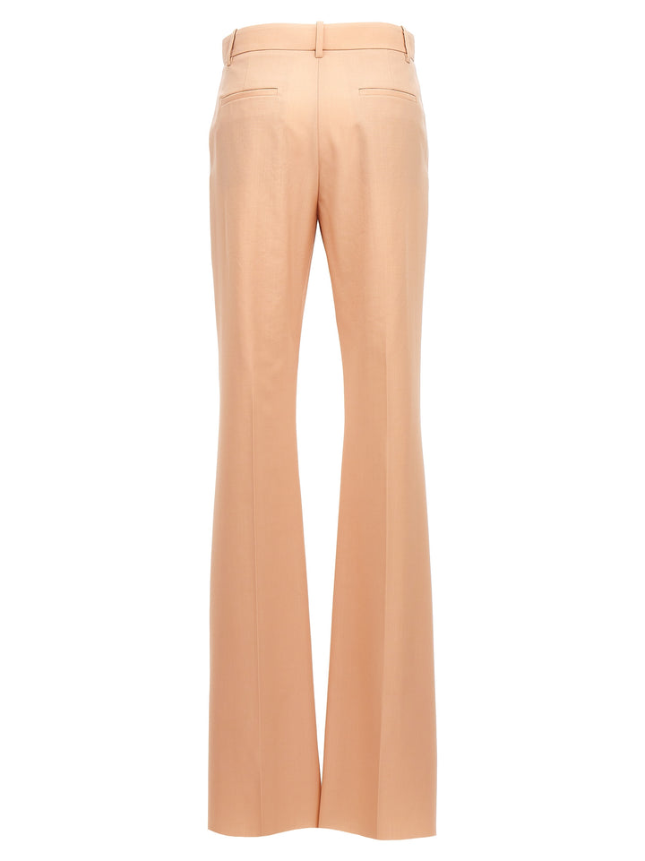 Valentino Garavani Dry Tailoring Wool Pants - Beige | 7c1f01939a3303bfff1de8a0a0421dd9ecccdce8