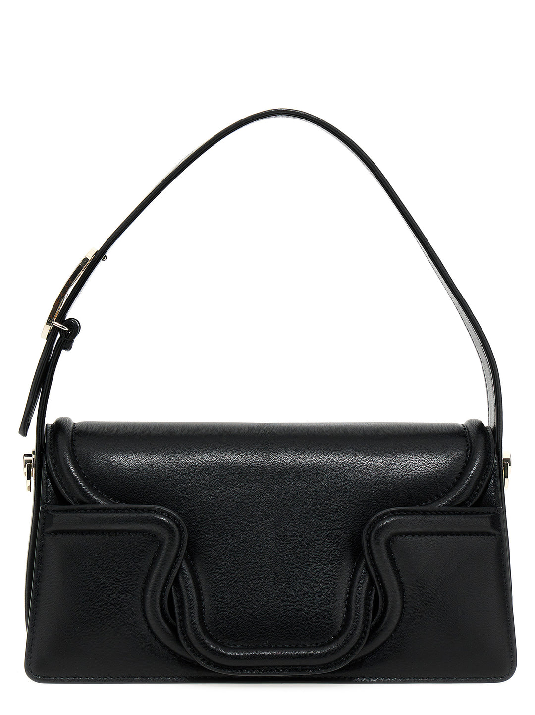 Valentino Garavani Le Grand Deuxième Shoulder Bags - Black | deffdd11dcd115de8b53213aac39f7c42c10ed92