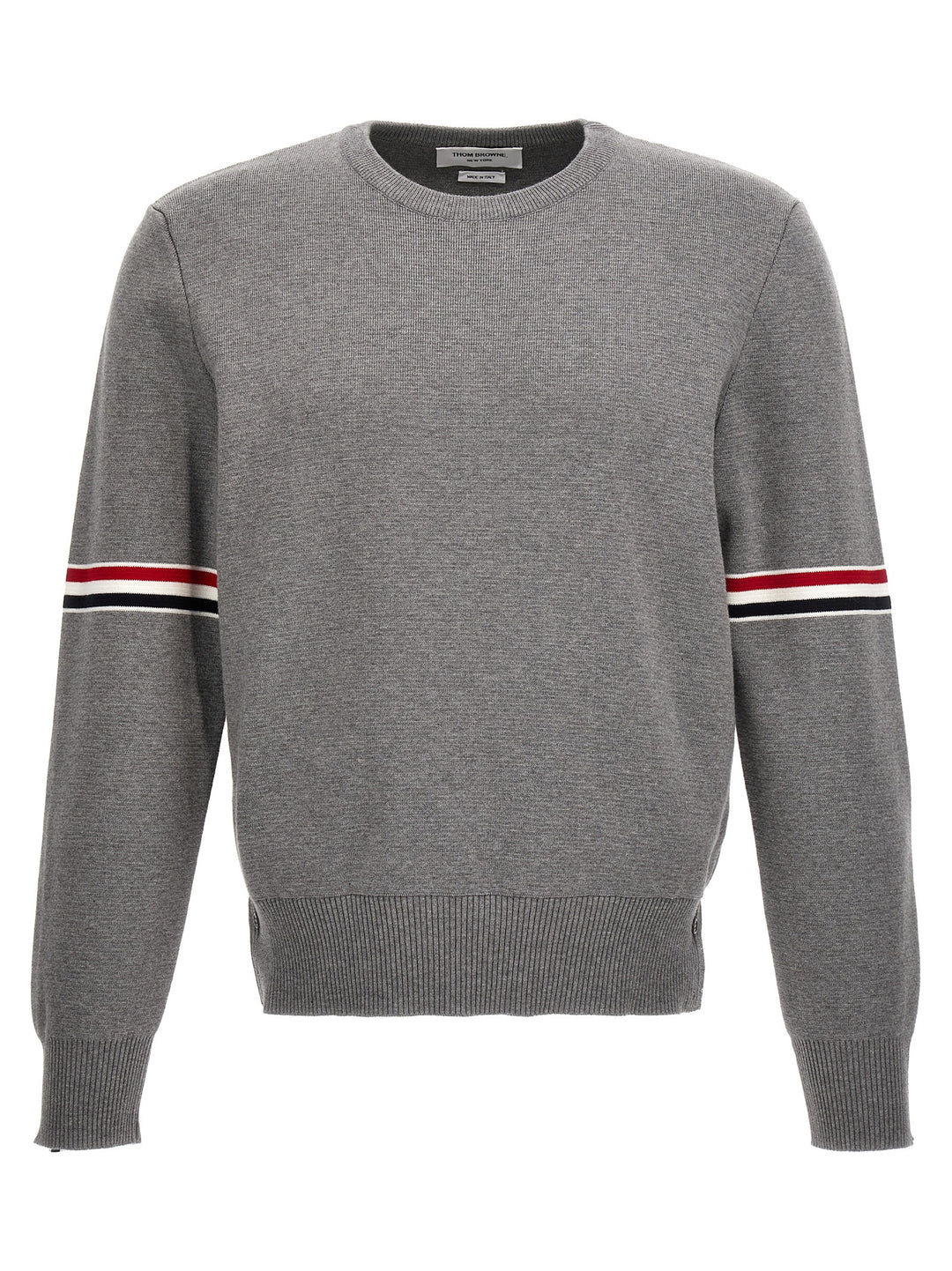 Thom Browne Classic Sweater Sweaters and Cardigans - Gray | ecee1f0524cca86c626585149f15657182254ba6