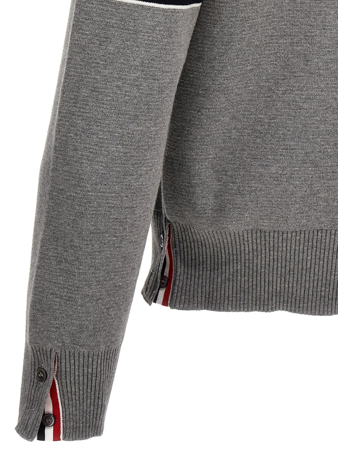 Thom Browne Classic Sweater Sweaters and Cardigans - Gray | 6450950f4a0c695c07bdbf97f804306a16371169