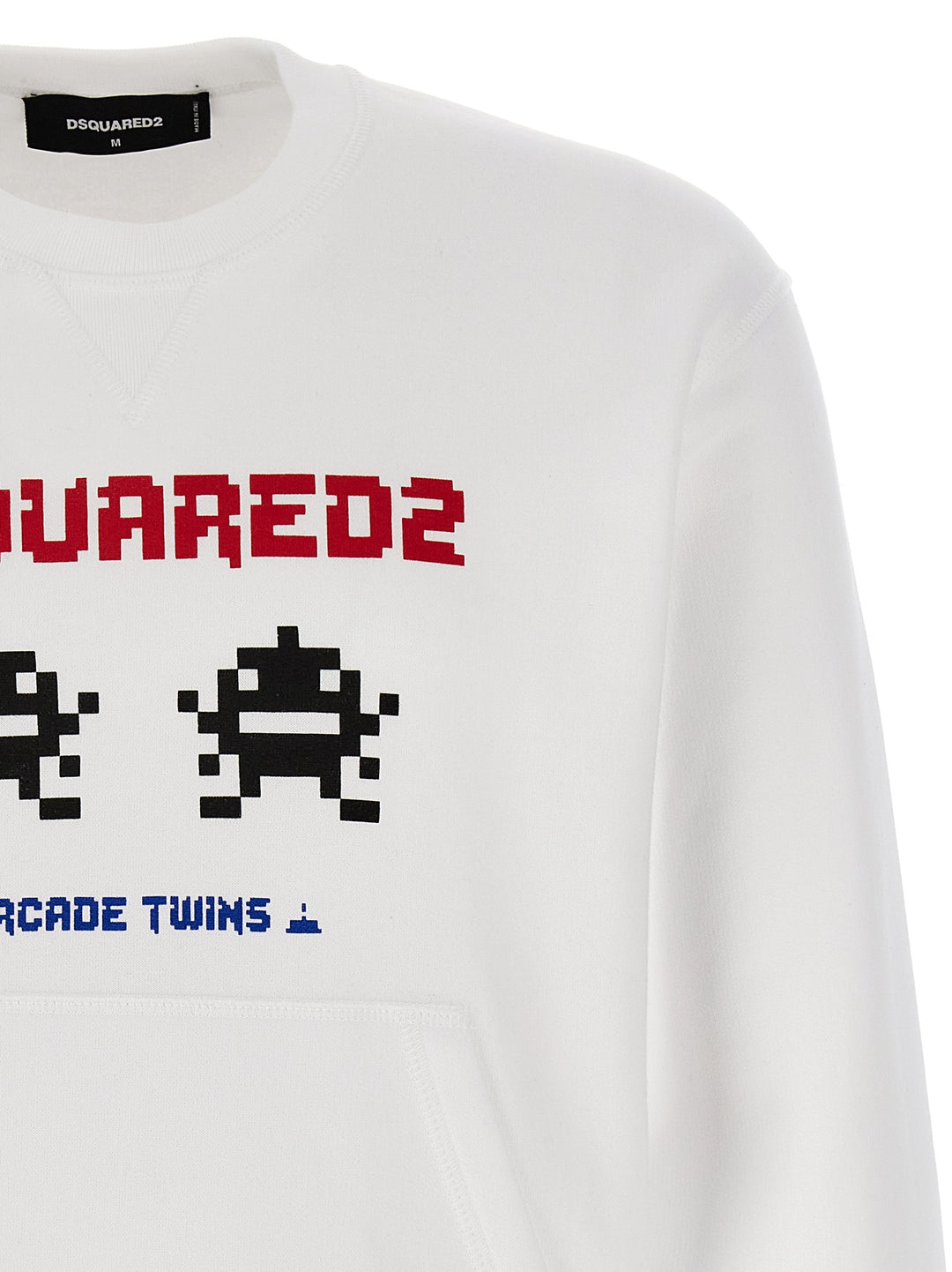 Dsquared2 Cool Fit Sweatshirt - White | a65c7fd1ae7974930e55b0cd35c21a053e7f7d95