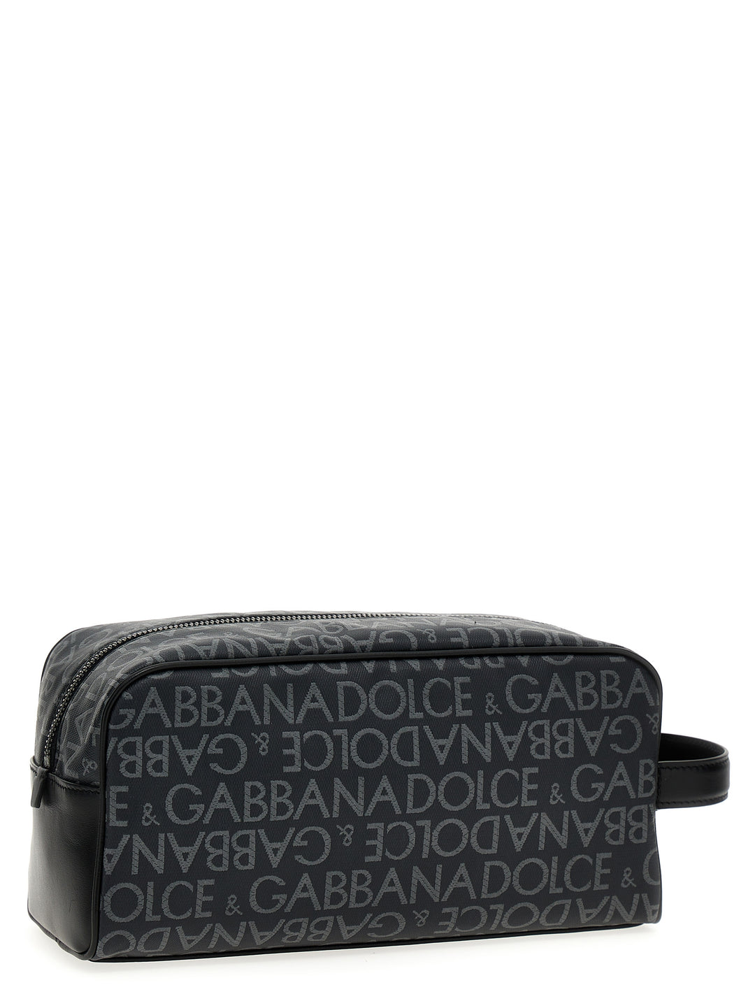Dolce & Gabbana Leather Toiletry Bag Beauty - Black | 8401821fec3fc4f443e406af778799e271b2fc7d