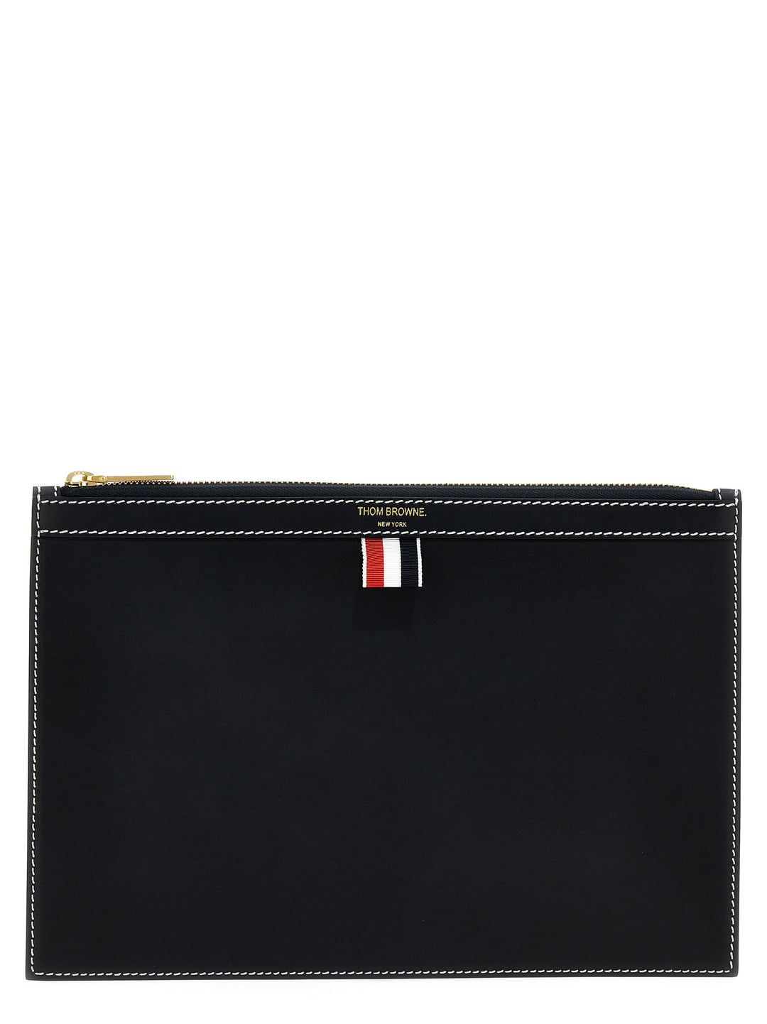 Thom Browne Small Document Pouch Clutch - Blue | 5182313a3d4674438ae66a8a1debc3f86796ac4f
