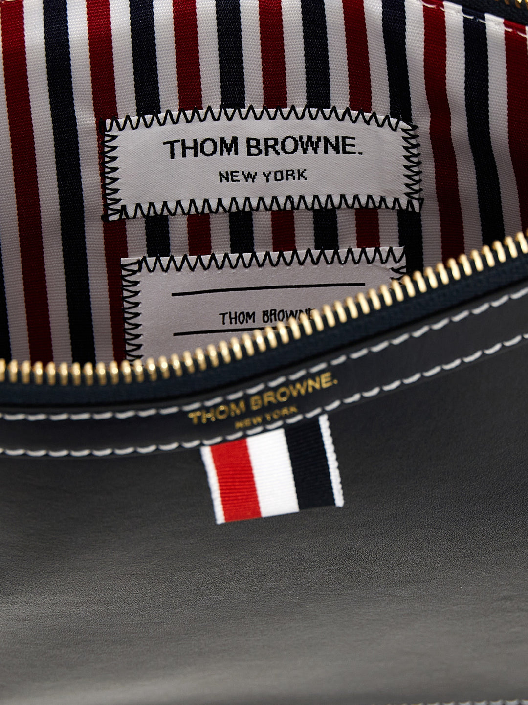 Thom Browne Small Document Pouch Clutch - Blue | 1740f153ebd76d1fe90db5e38bf4b19d4572197f