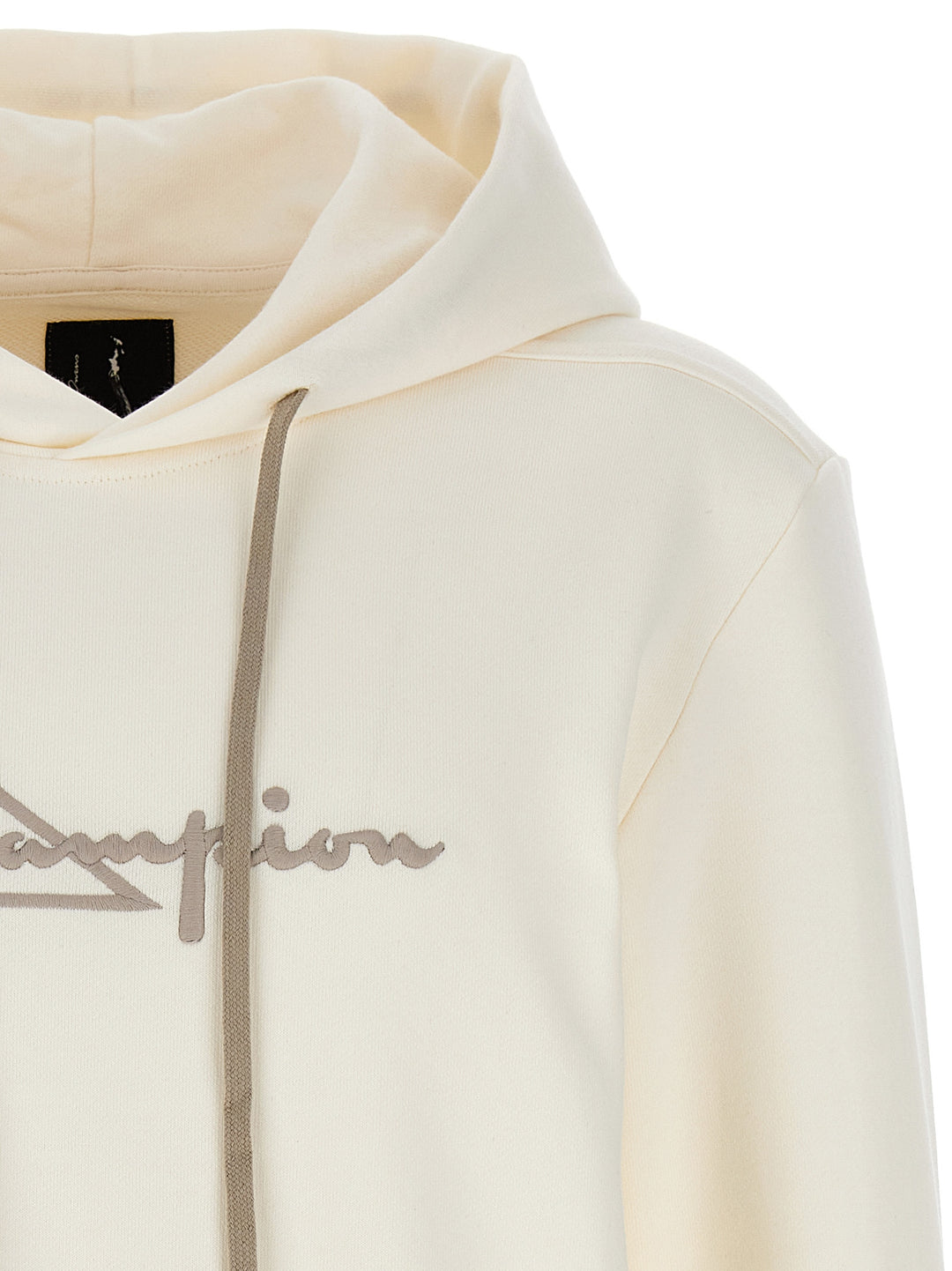 Rick Owens Champion X Rick Owens Hooded Bodysuit INTIMO - White | 2d287c46ad411e801fca803d273192a4ff1af47f
