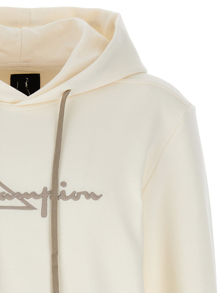 Rick Owens Champion X Rick Owens Hooded Bodysuit INTIMO - White | 2d287c46ad411e801fca803d273192a4ff1af47f