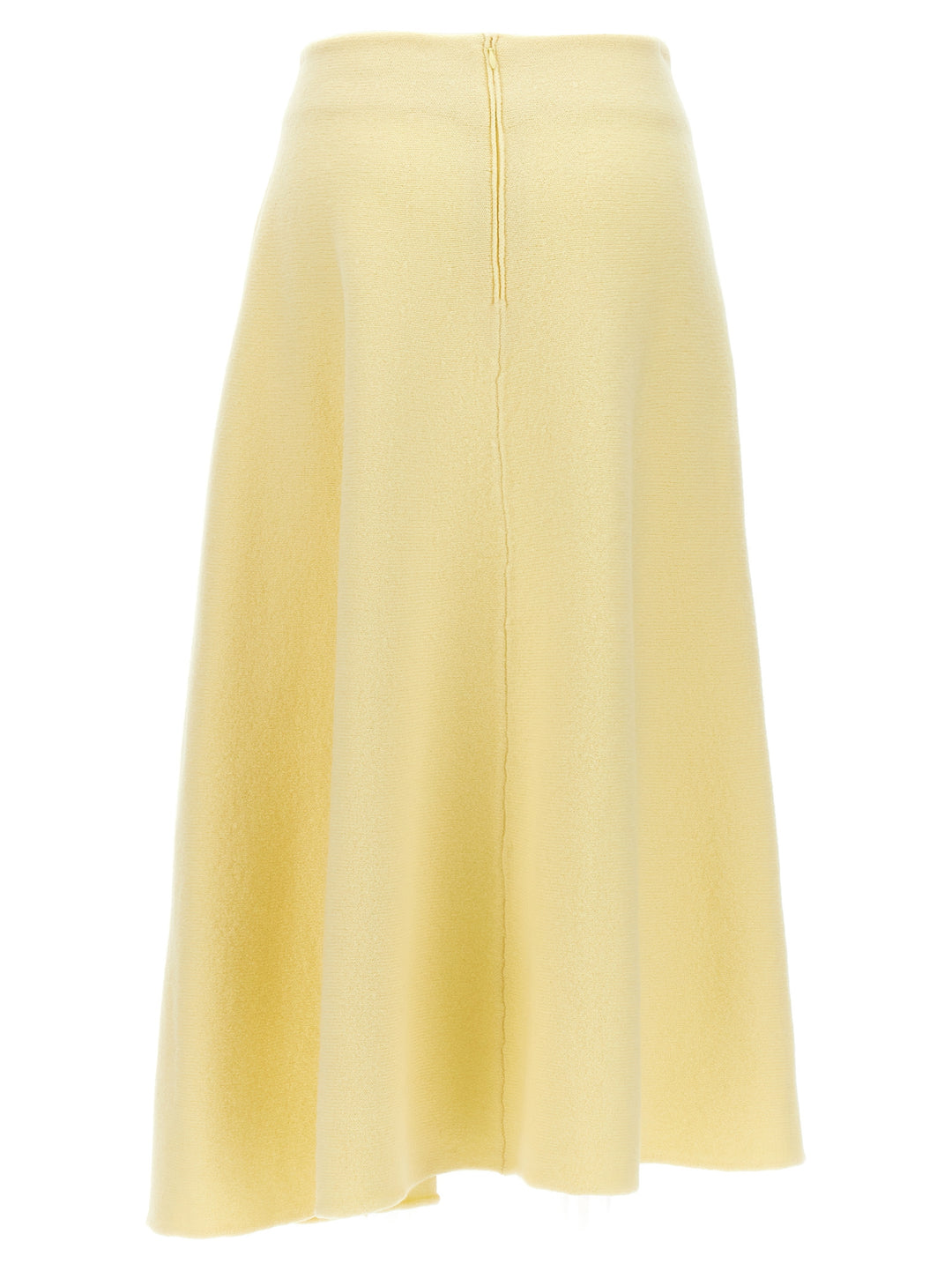 Jil Sander Wool Skirt Skirts - Yellow | ed57f94011492f7fa2810eba50af8c50d72fb948
