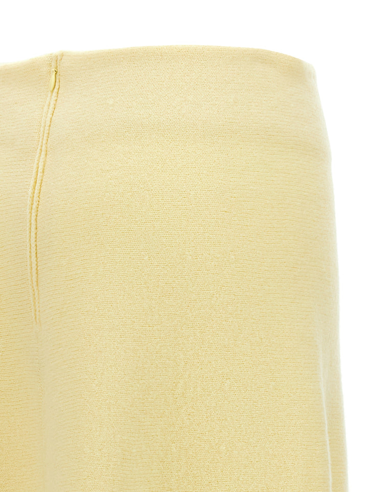 Jil Sander Wool Skirt Skirts - Yellow | 7524e308b9e32f4c5793b184e93cefc6d167398c